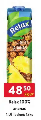 Qanto Relax 100% ananas nabídka