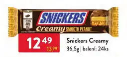 Qanto Snickers Creamy Smooth Peanut nabídka