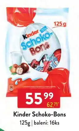 Qanto Kinder Schoko-Bons nabídka