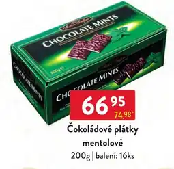 Qanto Mint Truffle čokoládové plátky mentolové nabídka