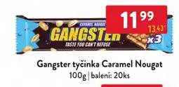 Qanto Gangster tyčinka Caramel Nougat nabídka