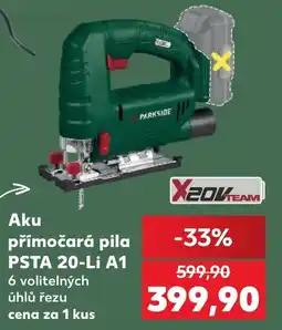 Kaufland Parkside přímočará pila PSTA 20-Li A1 nabídka