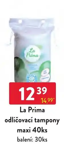Qanto La Prima odličovací tampony maxi nabídka