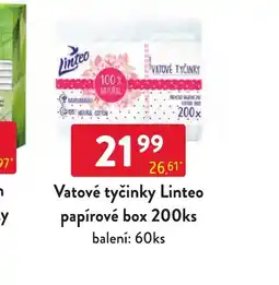 Qanto Linteo vatové tyčinky nabídka