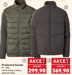 Kaufland Prošívaná bunda nabídka