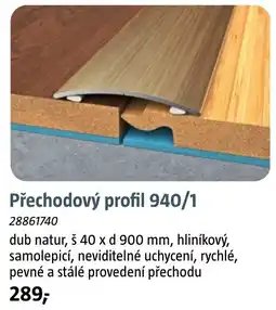 Bauhaus Přechodový profil 940/1 nabídka