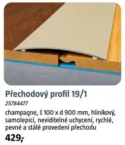 Bauhaus Přechodový profil 19/1 nabídka