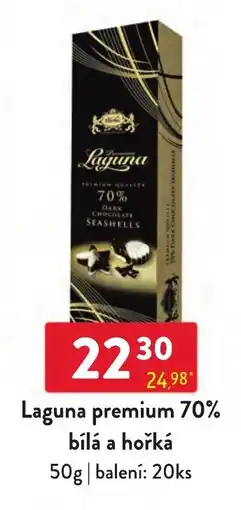 Qanto Laguna premium 70% bílá a hořká nabídka