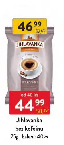 Qanto Jihlavanka bez kofeinu nabídka