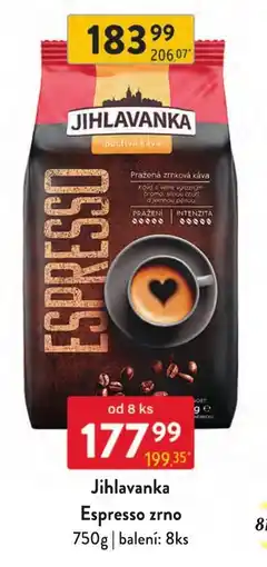 Qanto Jihlavanka Espresso zrno nabídka