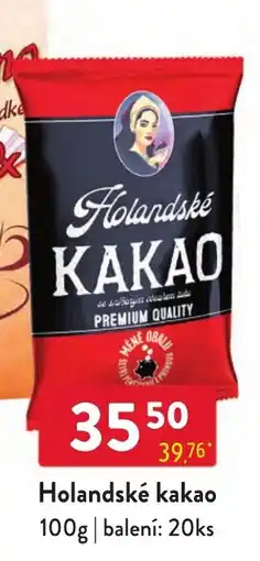 Qanto Holandské kakao nabídka