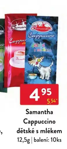 Qanto Samantha Cappuccino dětské s mlékem nabídka