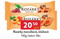 Qanto Rozárky meruňkové, třešňové nabídka