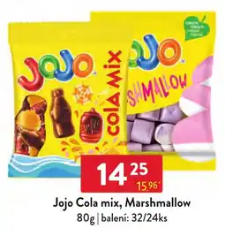 Qanto Jojo Cola mix, Marshmallow nabídka