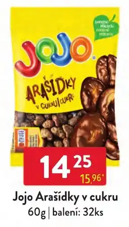 Qanto Jojo Arašídky v cukru nabídka