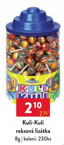 Qanto Kuli-Kuli roková lízátka nabídka