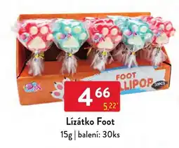 Qanto Lízátко Foot nabídka
