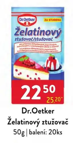 Qanto Dr.Oetker Želatinový ztužovač nabídka