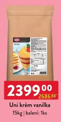Qanto Uni krém vanilka nabídka