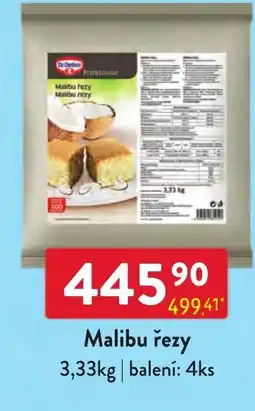 Qanto Dr.Oetker Professional Malibu řezy nabídka