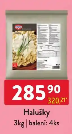 Qanto Delikatesy Halušky nabídka