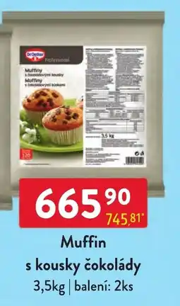 Qanto Dr.Oetker Professional Muffin s kousky čokolády nabídka