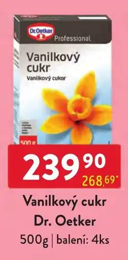 Qanto Dr. Oetker vanilkový cukr nabídka