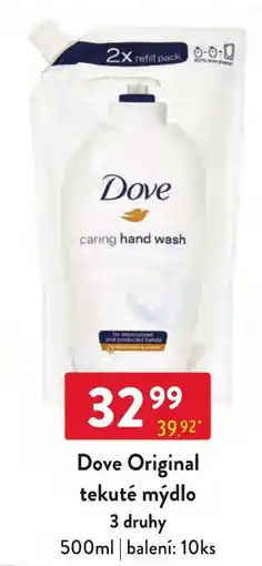 Qanto Dove Original tekuté mýdlo nabídka