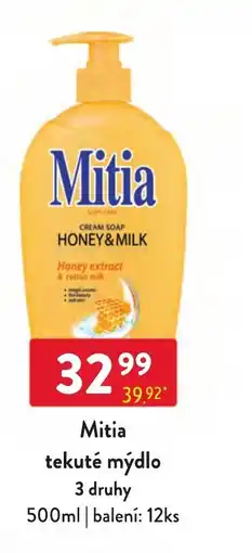 Qanto Mitia tekuté mýdlo nabídka
