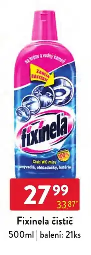 Qanto Fixinela čistič nabídka