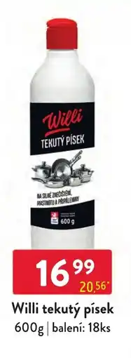 Qanto Willi tekutý písek nabídka