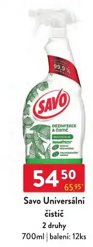 Qanto Savo Universální čistič nabídka