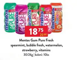 Qanto Mentos Gum Pure Fresh nabídka