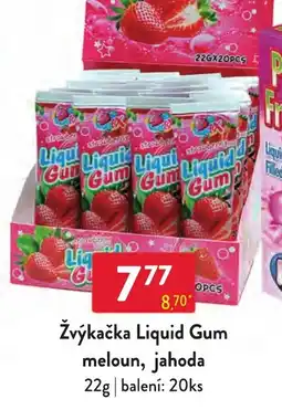 Qanto Liquid Gum meloun, jahoda nabídka