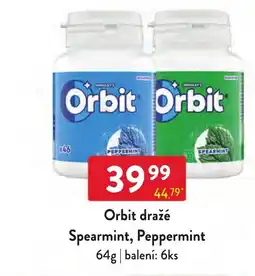 Qanto Orbit drahé Spearmint, Peppermint nabídka