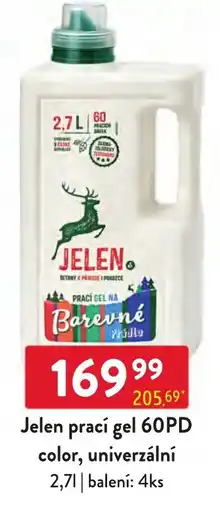Qanto Jelen prací gel color univerzální nabídka