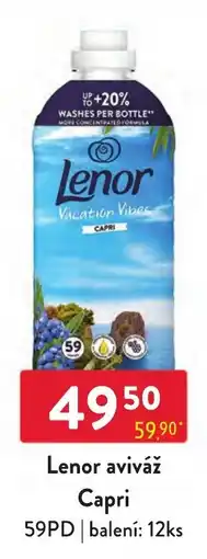 Qanto Lenor aviváž Capri nabídka