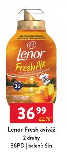 Qanto Lenor Fresh aviváž nabídka