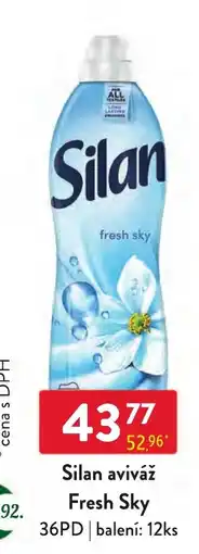 Qanto Silan aviváž Fresh Sky nabídka