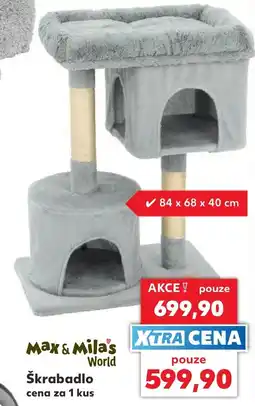 Kaufland Max & Mila's World Škrabadlo nabídka