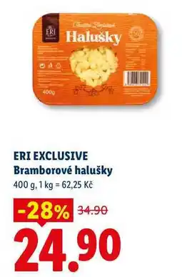 Lidl ERI EXCLUSIVE Bramborové halušky, 400 g nabídka