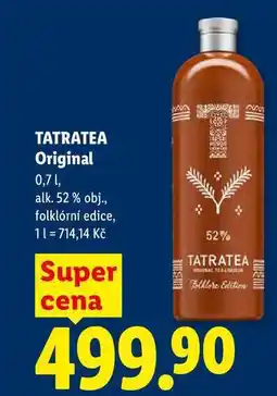 Lidl TATRATEA Origina,l 0,7 1 nabídka