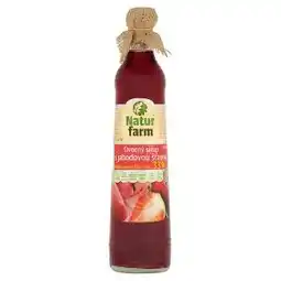 Lidl Natur Farm Ovocný sirup s jahodovou šťávou nabídka