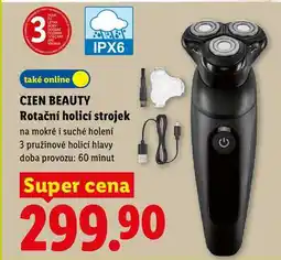 Lidl CIEN BEAUTY Rotační holicí nabídka