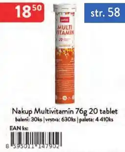 Qanto Multivitamin 76g 20 tablet nabídka