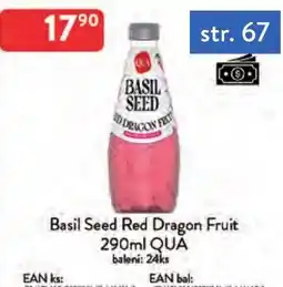 Qanto Basil Seed Red Dragon Fruit nabídka