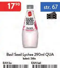 Qanto Basil Seed Lychee nabídka
