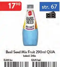 Qanto Basil Seed Mix Fruit nabídka