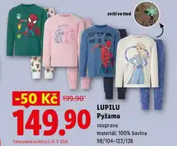 Lidl LUPILU Pyžamo, souprava nabídka