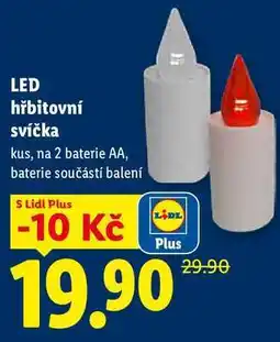 Lidl LED hřbitovní svíčka, kus nabídka